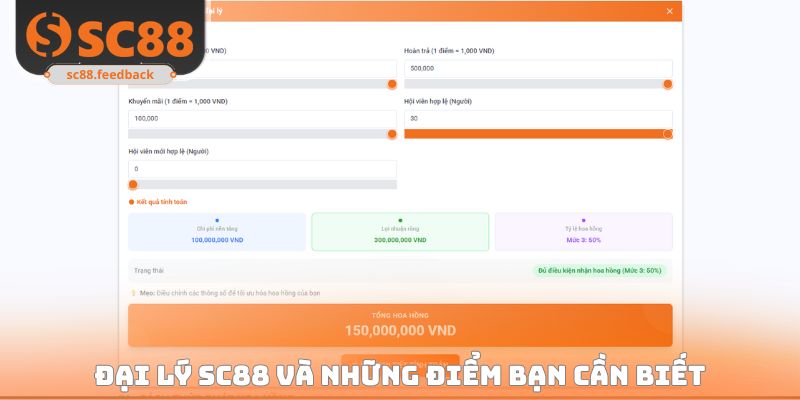 Đại lý SC88 và những điểm bạn cần biết
