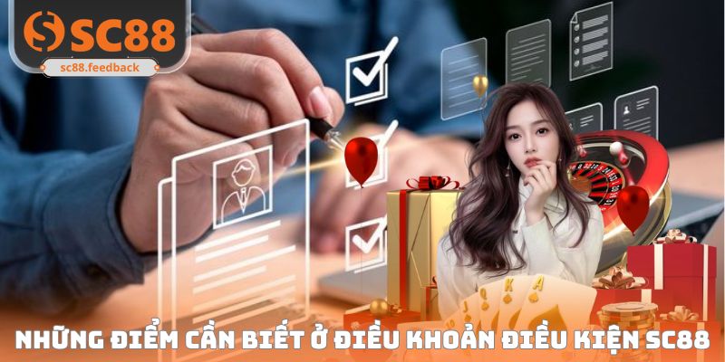 Những điểm cần biết ở điều khoản điều kiện SC88