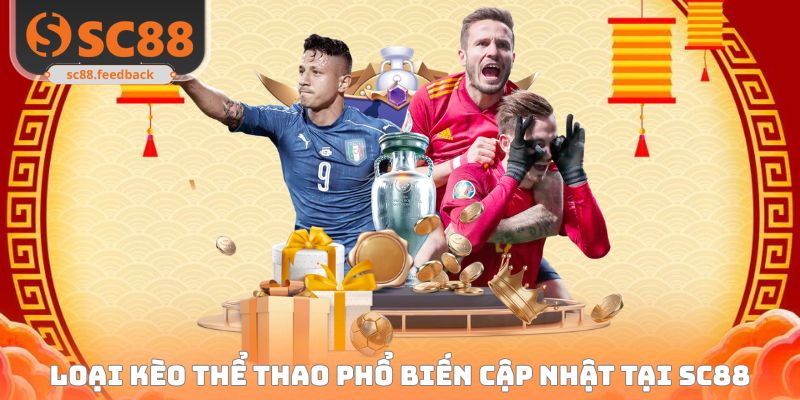 Chuyên mục thể thao cung cấp rất nhiều loại cược khác nhau